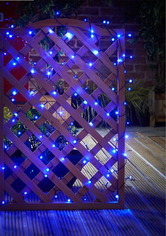 Solar powered garden fairy lights