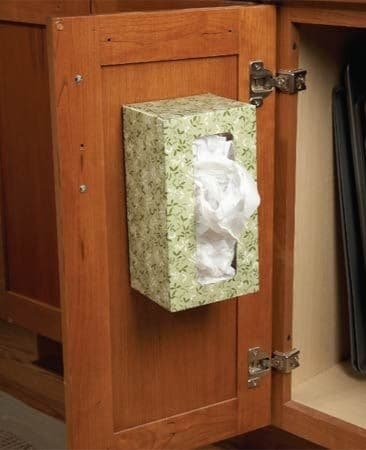 Tissue Box Bag Holder