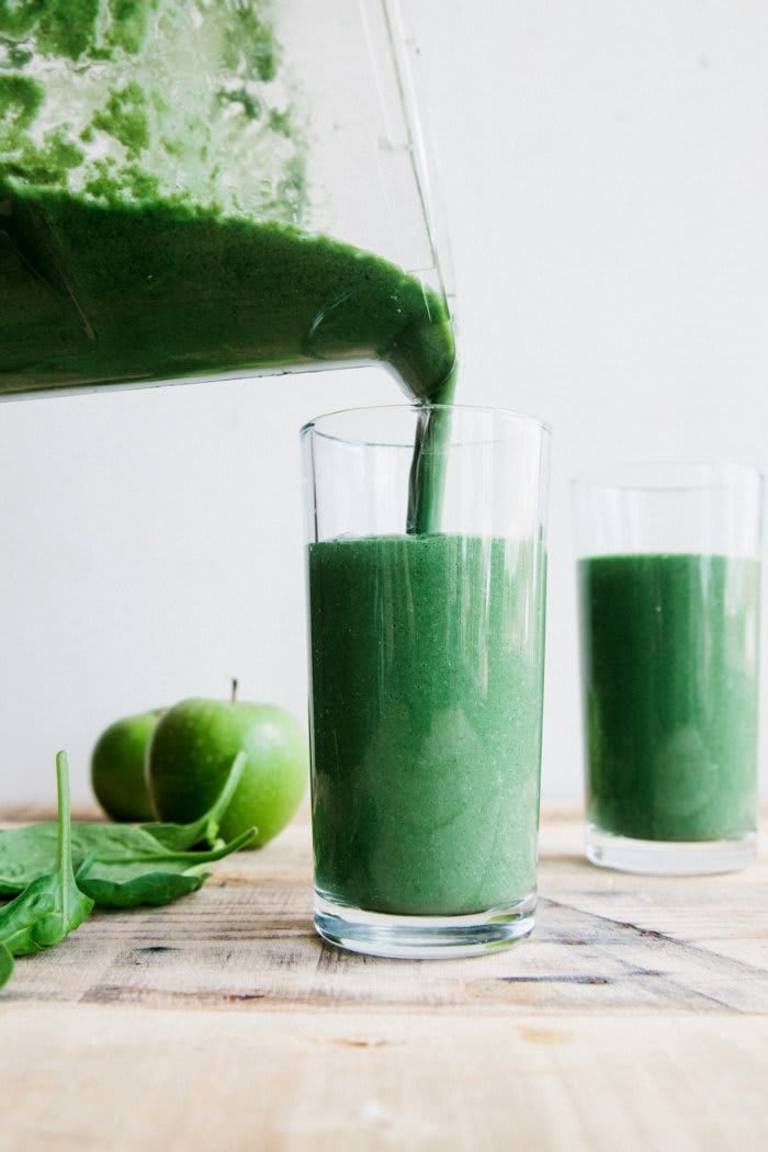 Green protein smoothie