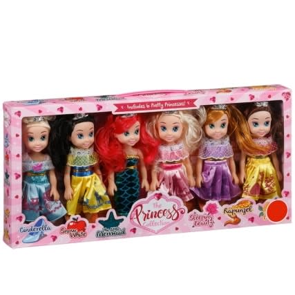 The princess collection 6pk